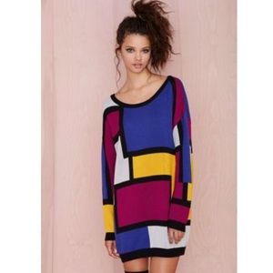 Color Block Nasty Gal Dress